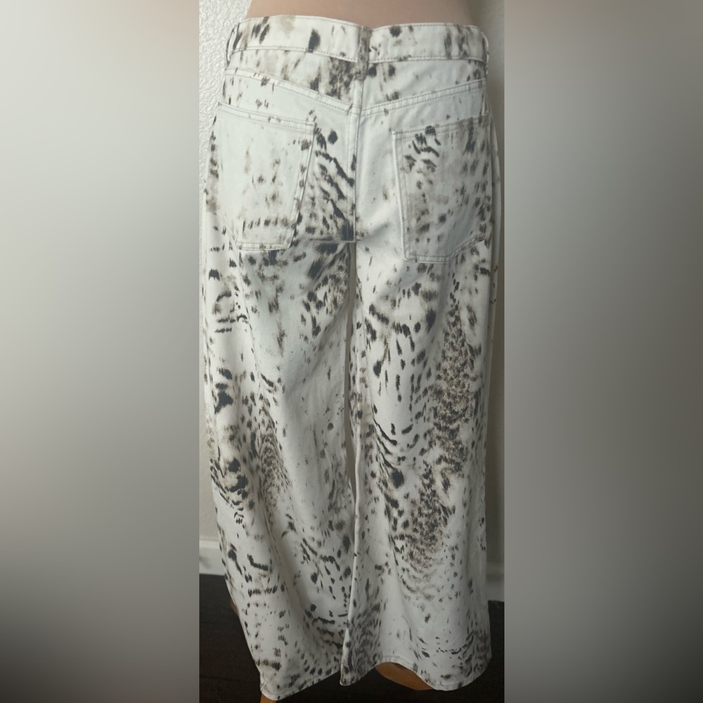 Refrain Los Angeles Printed Wide Leg Pants - Picture 6 of 8